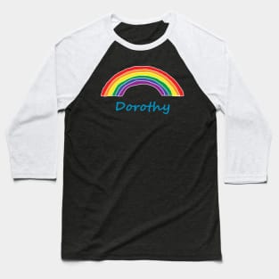 Dorothy Pride Rainbow Baseball T-Shirt